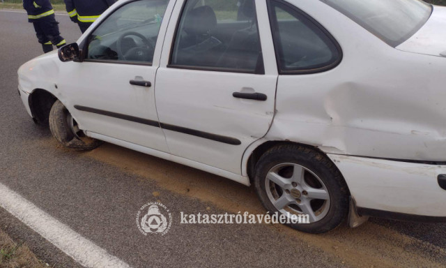 Karambol t&ouml;rt&eacute;nt reggel a kaposf&uuml;redi k&ouml;rforgalomn&aacute;l