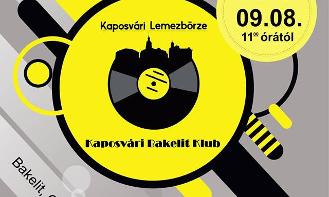 Szeptember 8-&aacute;n a bakelit forog tov&aacute;bb! J&ouml;n a 6. Kaposv&aacute;ri Lemezb&ouml;rze