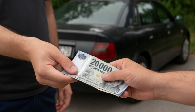 20 ezer forint&eacute;rt adta el a h&aacute;z&aacute;n&aacute;l parkol&oacute; ismerőse aut&oacute;j&aacute;t a b&aacute;rdudvarnoki f&eacute;rfi