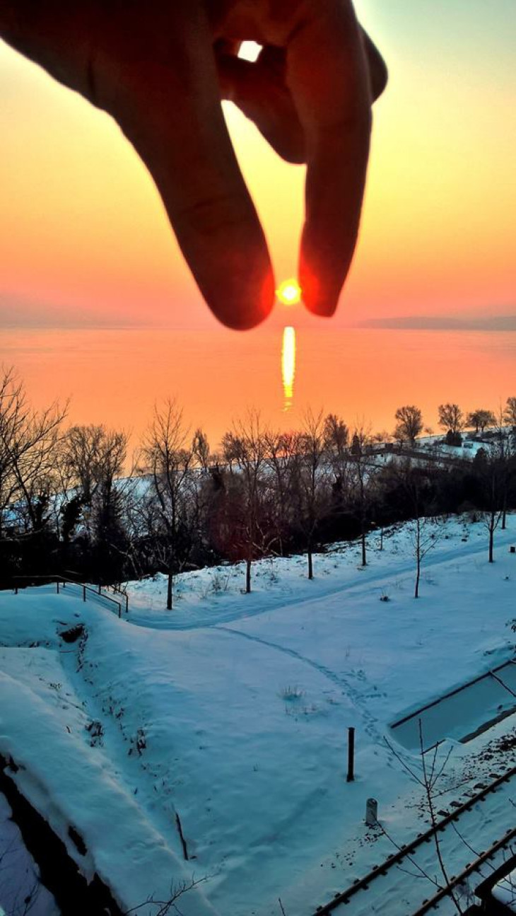 Nincs szebb most a Balatonnál! - Nagy jeges part fotó válogatás