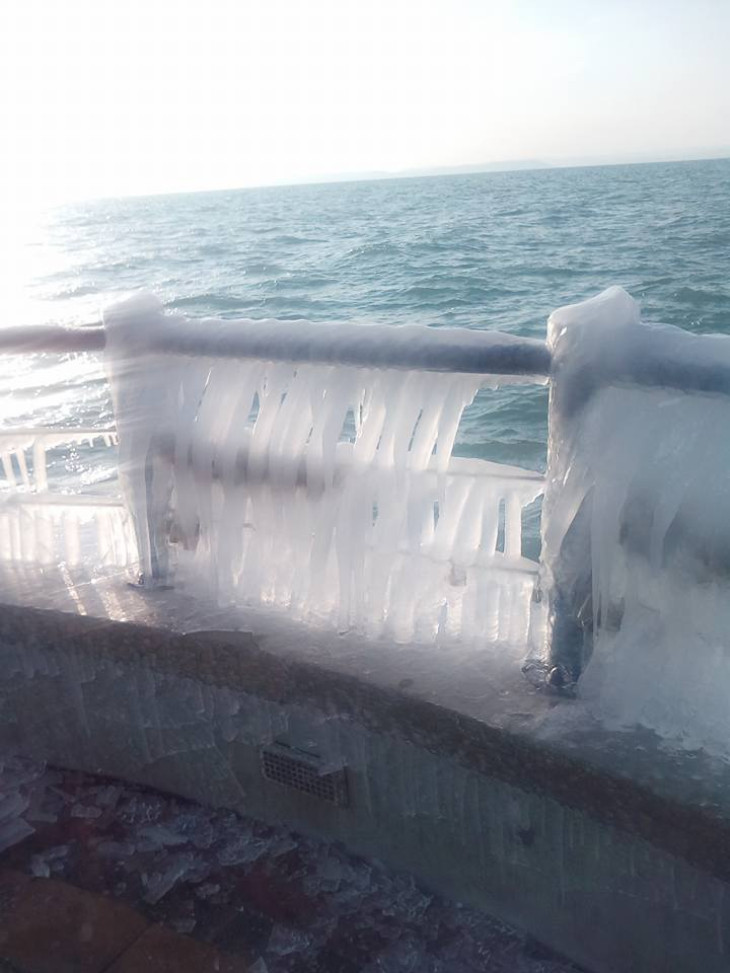 Nincs szebb most a Balatonnál! - Nagy jeges part fotó válogatás