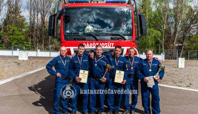 Somogyi csapat &aacute;llhatott a dobog&oacute; tetej&eacute;re az V. Orsz&aacute;gos Tűzolt&oacute; Műszaki Mentőverseny