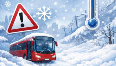 H&oacute; &eacute;s &oacute;nos eső nehez&iacute;ti a k&ouml;zleked&eacute;st Kaposv&aacute;ron: t&ouml;bb busz csak r&eacute;sz&uacute;tvonalon j&aacute;r