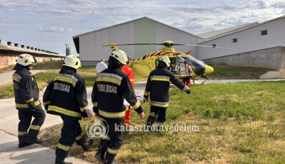F&ouml;ld omlott egy munkag&ouml;d&ouml;rben dolgoz&oacute; f&eacute;rfire Somogyszobon