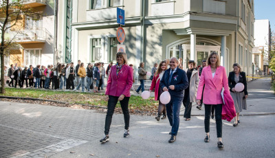 Ism&eacute;t egy&uuml;tt s&eacute;t&aacute;ltak a kaposv&aacute;riak, hogy felh&iacute;vj&aacute;k a figyelmet a mellr&aacute;kra