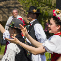 Na ezért nem hervadnak el a szennai lányok! Húsvéti forgatag KÉPGALÉRIA a skanzenből