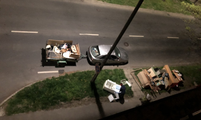 Korz&oacute;znak az ut&aacute;nfut&oacute;s lomisok Kaposv&aacute;ron