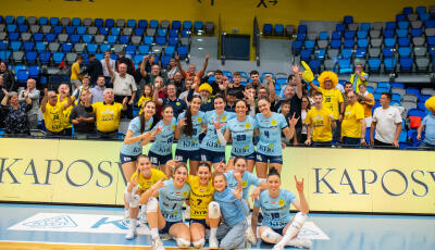 Szerd&aacute;n az &uacute;jonc Veszpr&eacute;m &eacute;rkezik a Kaposv&aacute;r Ar&eacute;n&aacute;ba