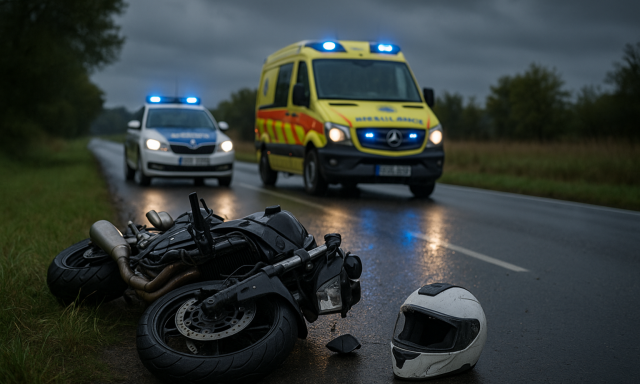 Egy nap alatt h&aacute;rom motoros is balesetet szenvedett Somogyban, egyik&uuml;knek sem adt&aacute;k meg az elsőbbs&eacute;get