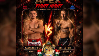 Befutott a szombati kaposv&aacute;ri Apex Fight Night r&eacute;szletes programja!