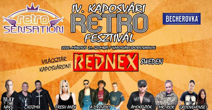 Ezt kapjátok ki! - Kaposvárra érkezik a Rednex!