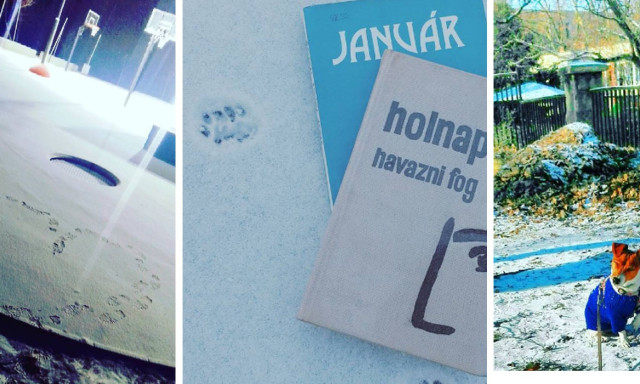 Hull a h&oacute; &eacute;s h&oacute;zik-zik-zik - Havas Kaposv&aacute;r Insta v&aacute;logat&aacute;s