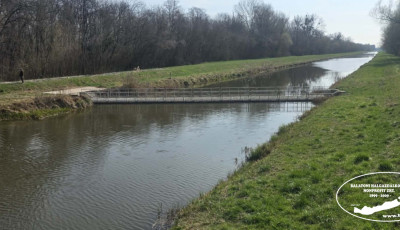 Hely&eacute;re ker&uuml;lt a mobil halr&aacute;cs a Balaton egyik &ouml;vcsatorn&aacute;j&aacute;n&aacute;l