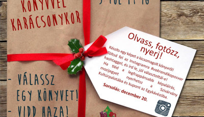 A kaposv&aacute;ri k&ouml;nyvt&aacute;r vakrandira invit&aacute;l minket decemberben