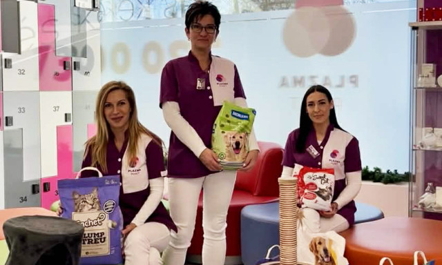 Gazd&aacute;tlan &aacute;llatoknak gyűjt janu&aacute;rban a kaposv&aacute;ri Plazma Pont