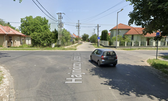 L&aacute;mp&aacute;s csom&oacute;pont j&ouml;het a Jutai &uacute;tn&aacute;l &ndash; &Aacute;talak&iacute;tan&aacute;k a Hajn&oacute;czy utcai kereszteződ&eacute;st