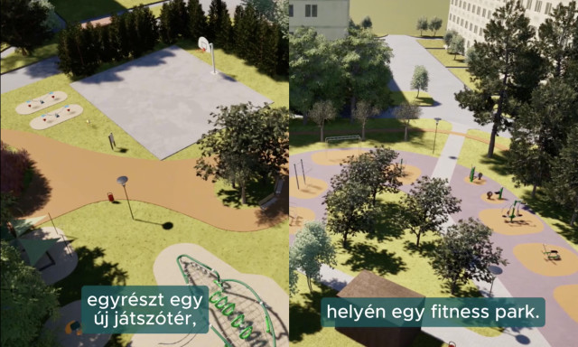 Elbontj&aacute;k a D&oacute;zsa edzőcsarnokot, kondipark &eacute;s j&aacute;tsz&oacute;t&eacute;r ker&uuml;l a hely&eacute;re