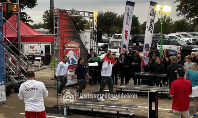 A vil&aacute;g legjobbjai k&ouml;z&eacute; versenyezte be mag&aacute;t k&eacute;t somogyi tűzolt&oacute;