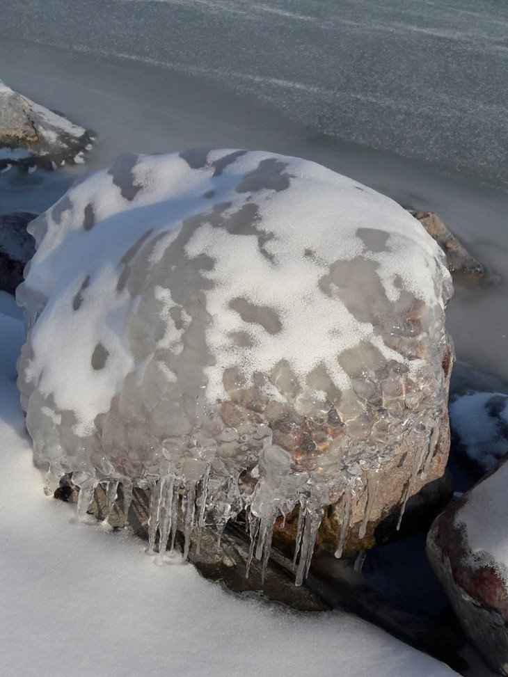 Nincs szebb most a Balatonnál! - Nagy jeges part fotó válogatás