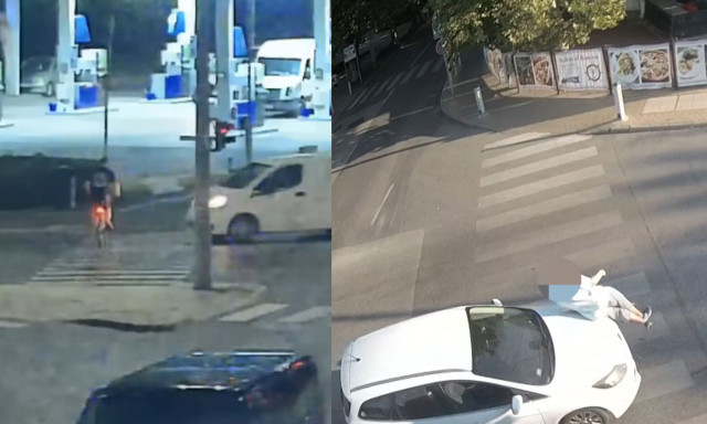 K&eacute;t durva &quot;zebr&aacute;s&quot; baleset is t&ouml;rt&eacute;nt az elm&uacute;lt k&eacute;t napban Si&oacute;fokon - VIDE&Oacute;