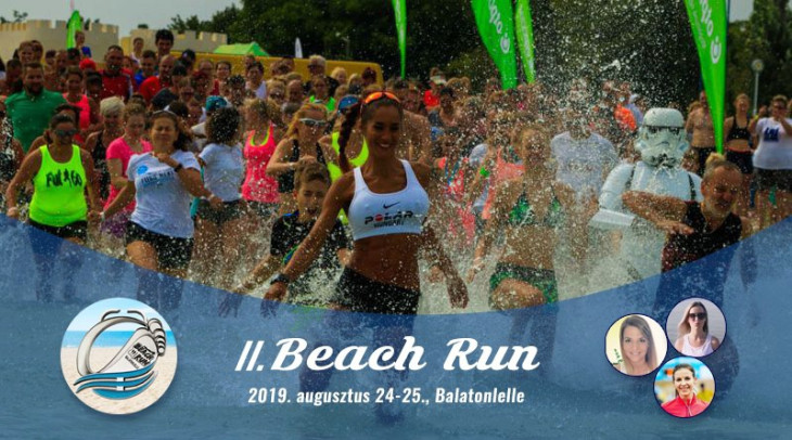 Jön a mezítlábas futás a Balatonban, itt a II. Beach Run!