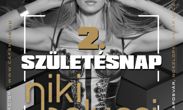 Második születésnapját ünnepli a Café Noir!