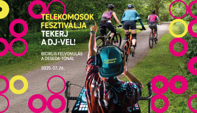 Biciklis fesztiv&aacute;lt szervez a Telekom a Desed&aacute;n