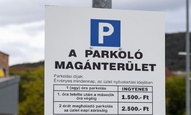 V&aacute;ltozik a parkol&aacute;si rend a belv&aacute;rosi Lidl-n&eacute;l &ndash; decembertől fizetőss&eacute; v&aacute;lt a parkol&oacute;