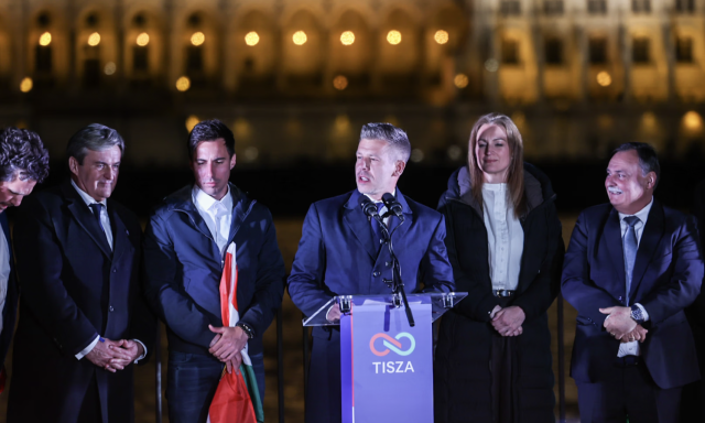 Elsz&aacute;moltat&aacute;st &iacute;g&eacute;rt győzelmi besz&eacute;d&eacute;ben Magyar P&eacute;ter