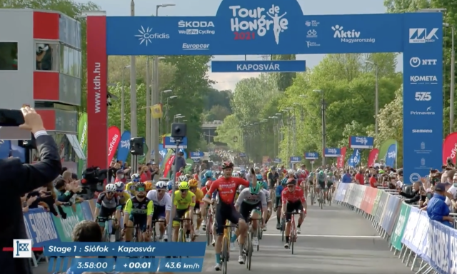 Így fest az idei Tour de Hongrie kaposvári szakasza - VIDEÓ