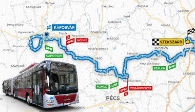 T&ouml;bb kaposv&aacute;ri buszj&aacute;rat sem k&ouml;zlekedik p&eacute;nteken a Tour de Hongrie miatt
