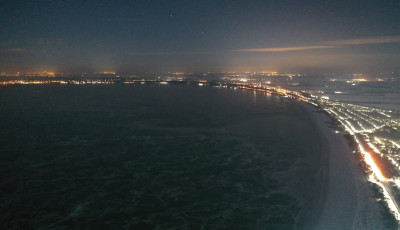 9 &eacute;v ut&aacute;n &uacute;jra befagyott a Balaton - L&aacute;tv&aacute;nyos l&eacute;gifelv&eacute;teleken a j&eacute;gtakar&oacute;