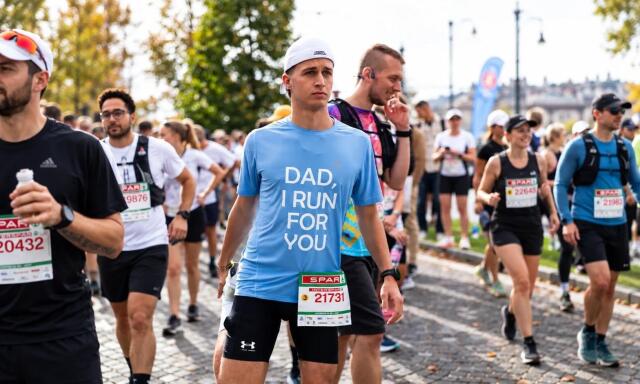 &bdquo;Apa, &eacute;rted futok&rdquo; &ndash; Hank&oacute; Bal&aacute;zs fia 30 kilom&eacute;tert futott &eacute;desapj&aacute;&eacute;rt