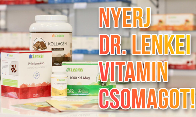 Nyerj vitamin aj&aacute;nd&eacute;kcsomagot a kaposv&aacute;ri Dr. Lenkei &Eacute;leterő Centrumt&oacute;l!