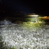 Pazar jégszobrokat alkotott a természet a Balaton déli partján - GALÉRIA