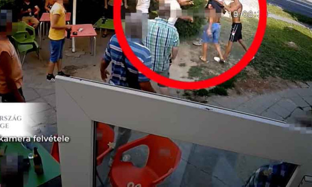 Erősre itta mag&aacute;t egy kaposv&aacute;ri krim&oacute;ban, ki&uuml;t&ouml;tt egy vend&eacute;get - VIDE&Oacute;