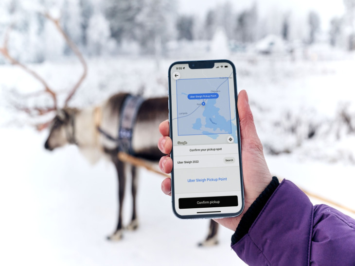 Jó napot, Rudolfot kérném! Lappföldön már rénszarvas taxi is van