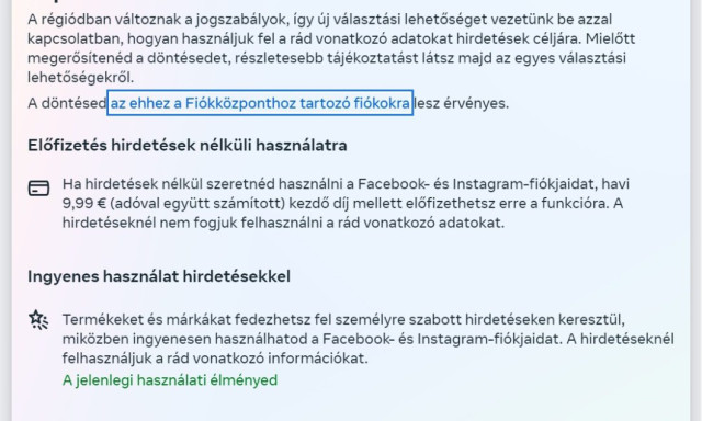 Meg&eacute;rkezett a fizetős Facebook Magyarorsz&aacute;gra