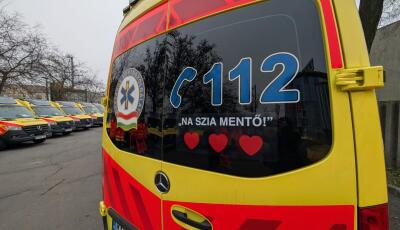 27 perc alatt &eacute;rtek ki a mentők a legs&uacute;lyosabb esetek 90 sz&aacute;zal&eacute;k&aacute;hoz