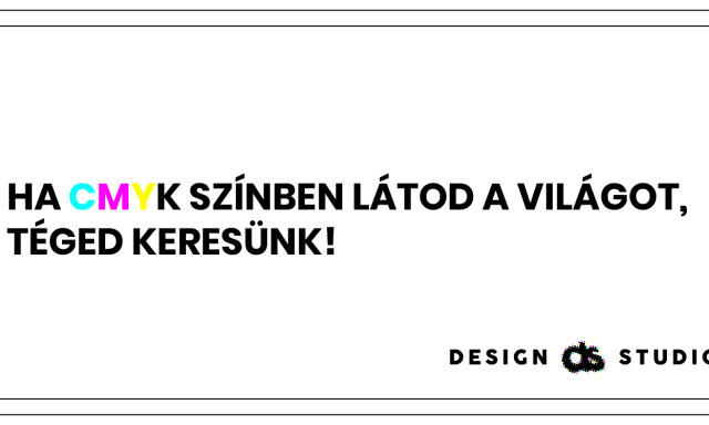 Grafikus munkat&aacute;rsat keres a Design Studio