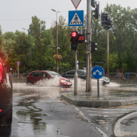 Így szelték a habokat a kaposvári autósok - GALÉRIA
