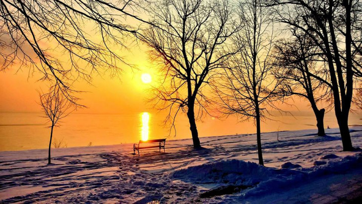 Nincs szebb most a Balatonnál! - Nagy jeges part fotó válogatás