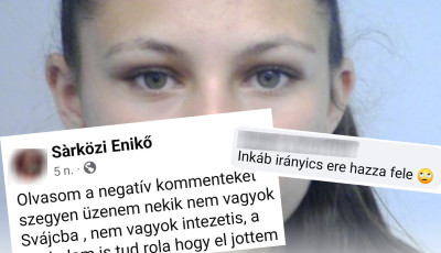 Facebookon &uuml;zent az &quot;eltűnt&quot; kaposv&aacute;ri l&aacute;ny, hogy nincs is eltűnve, csak lel&eacute;pett a p&aacute;rj&aacute;val