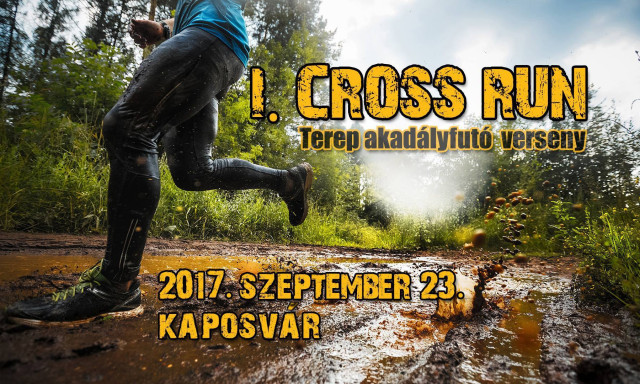 Írd be a naptárba: Szeptember 23. - Az első kaposvári Cross Run verseny!