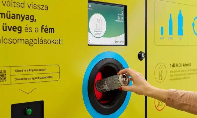 REpont Kaposf&uuml;reden is: palackvisszav&aacute;lt&oacute; automata seg&iacute;ti a helyieket