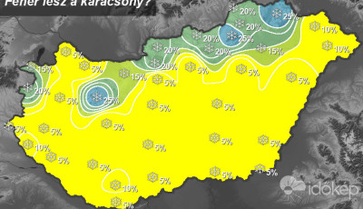 Ma ak&aacute;r 12 fok is lehet! De mi lesz a feh&eacute;r kar&aacute;csonnyal?