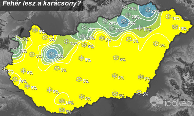 Ma ak&aacute;r 12 fok is lehet! De mi lesz a feh&eacute;r kar&aacute;csonnyal?