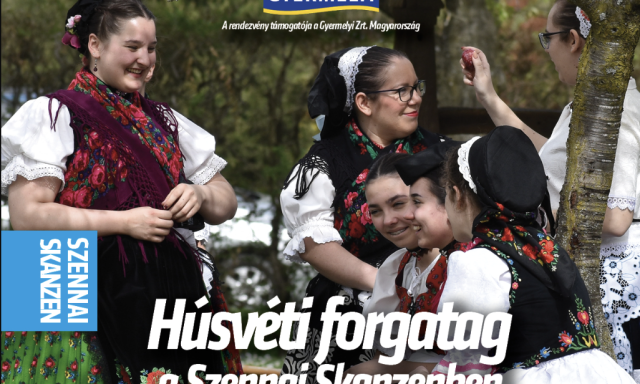 H&uacute;sv&eacute;ti forgatag a Szennai Skanzenben