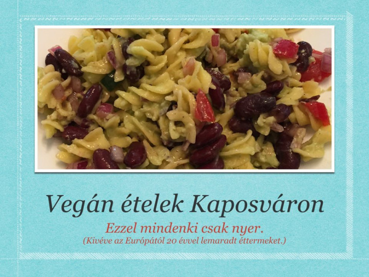Vegán étterem nyílik Kaposváron?