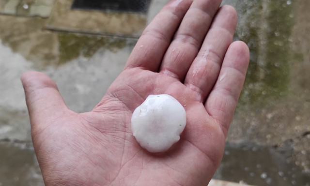 Nem teljesen úsztuk meg, Kaposvárra is jutott a jégből